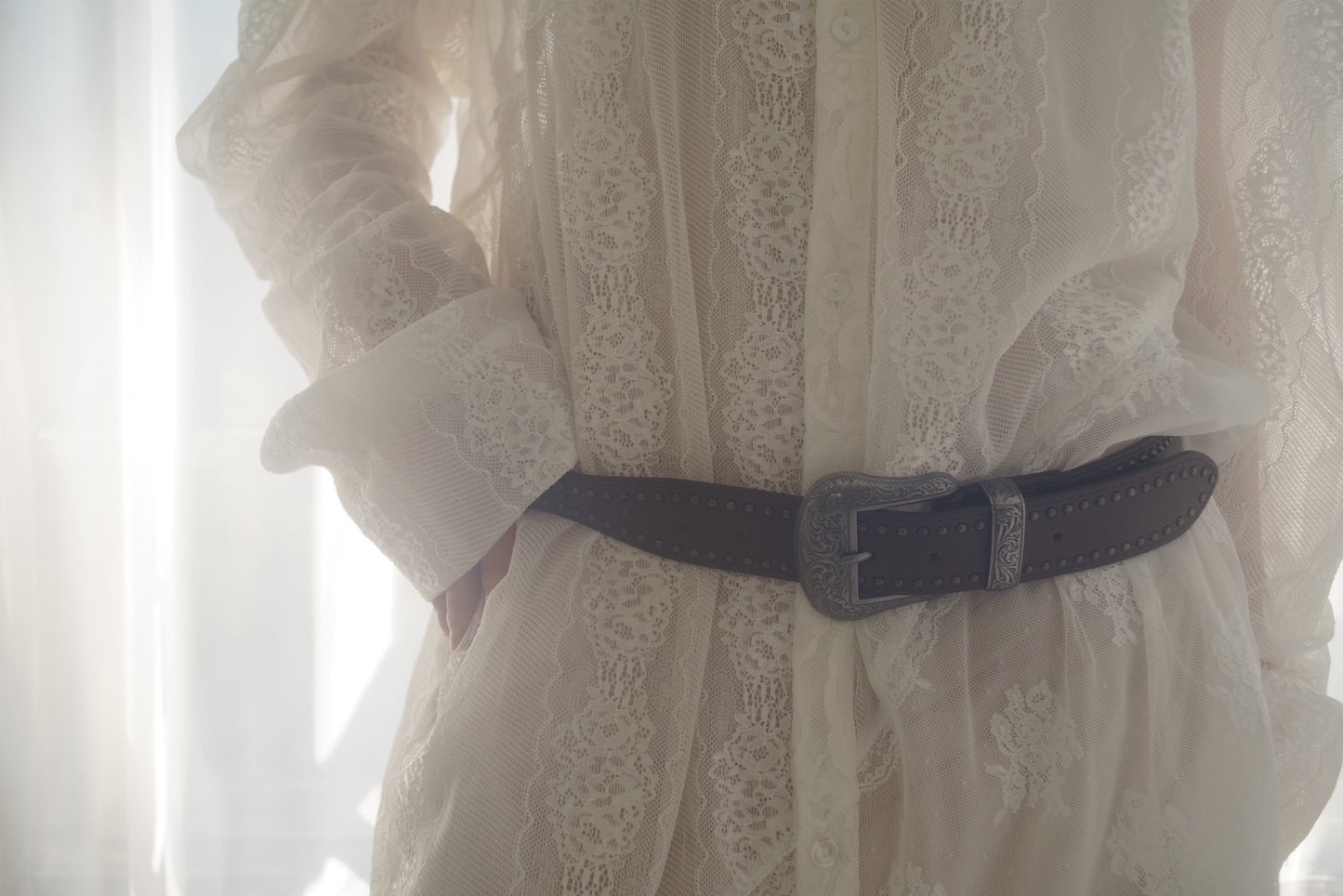 Oval Concho Belt