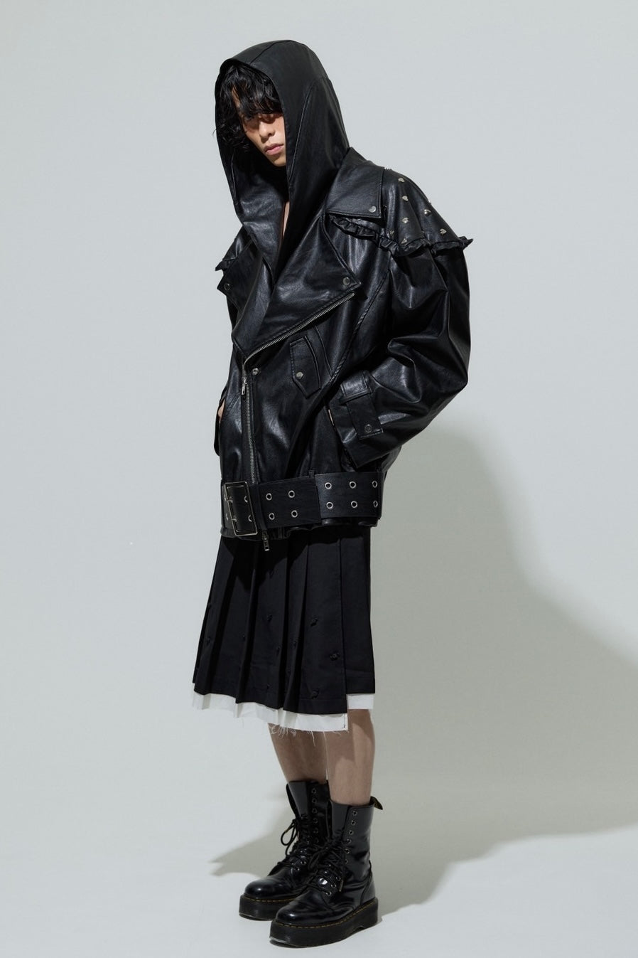 Meteor Riders Hood Jacket(Black)