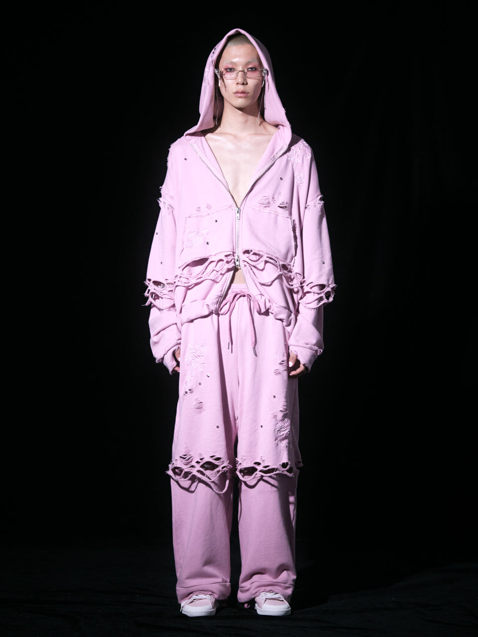 Rose Crush Sweat Pants(Pink)