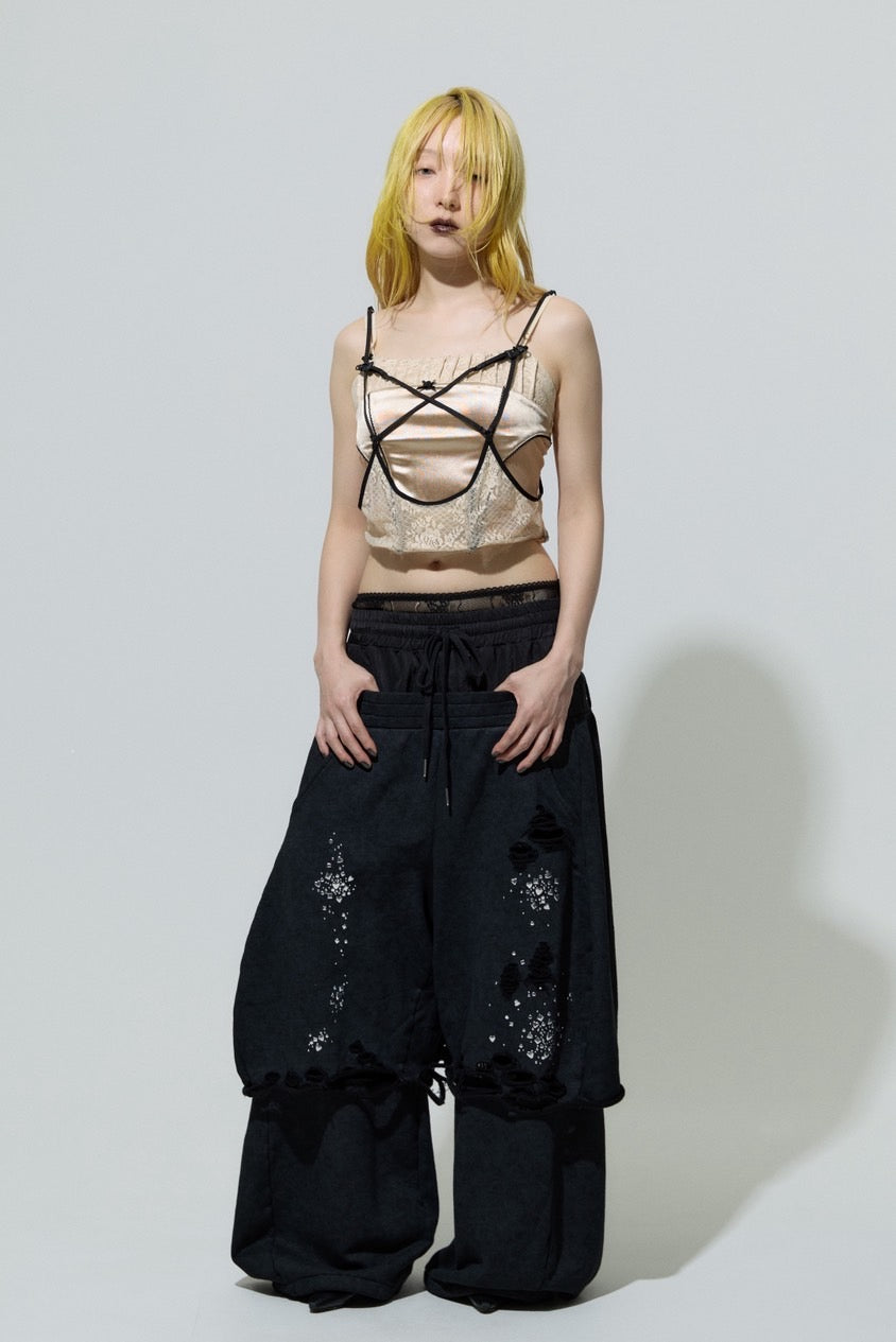 【Back in stock】Camisole Garter(Beige)