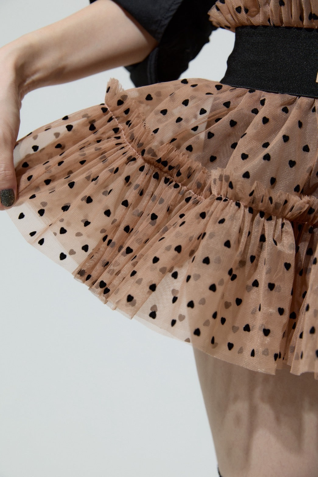 Love Dot Multi Tulle(Beige)