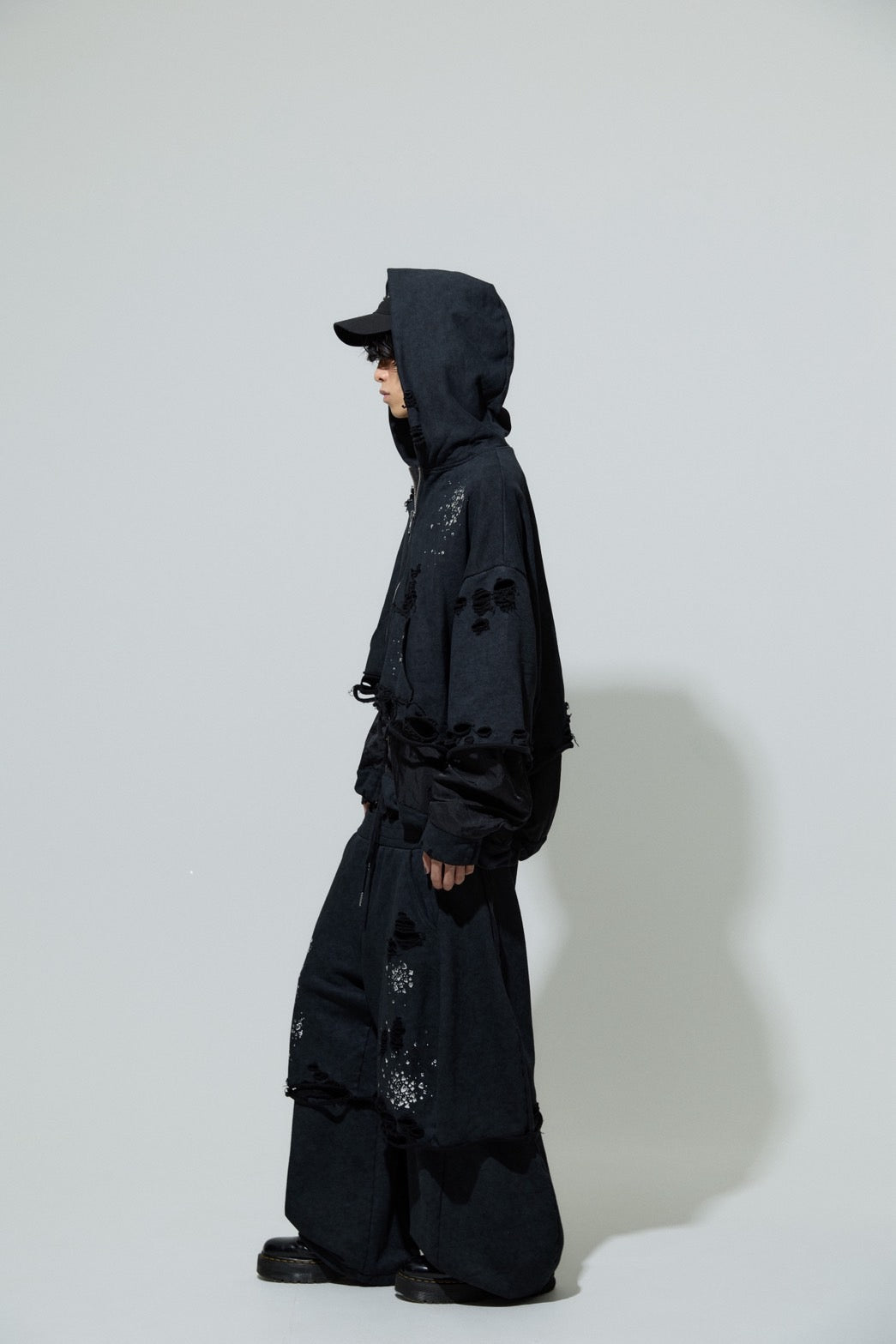 Meteor Crush Hoodie(Black)