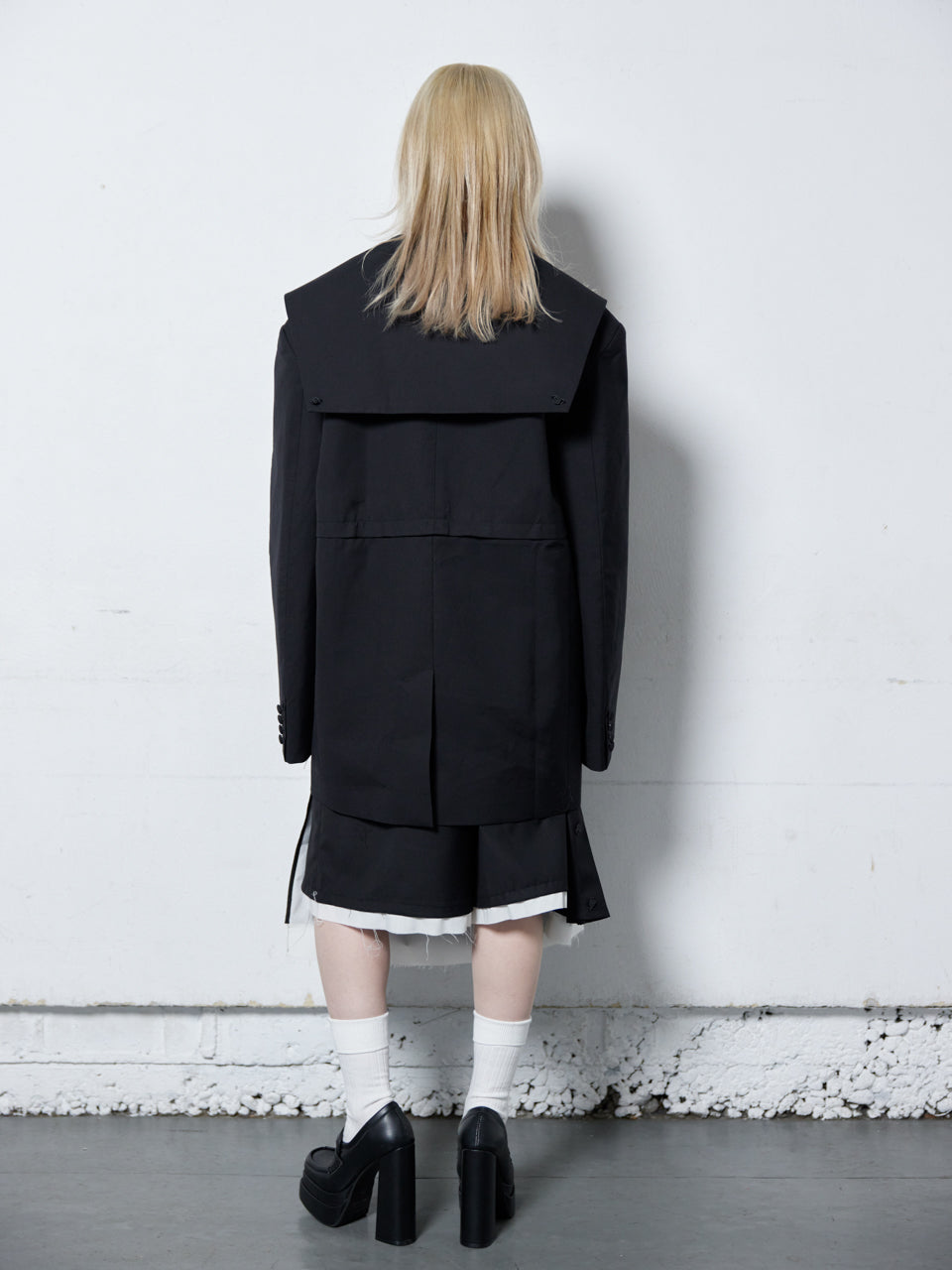 Too Big Rose Jacket(Black)
