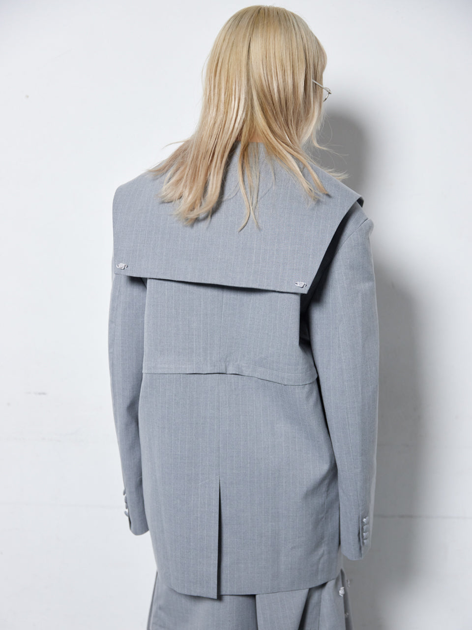 Too Big Rose Jacket(Gray)