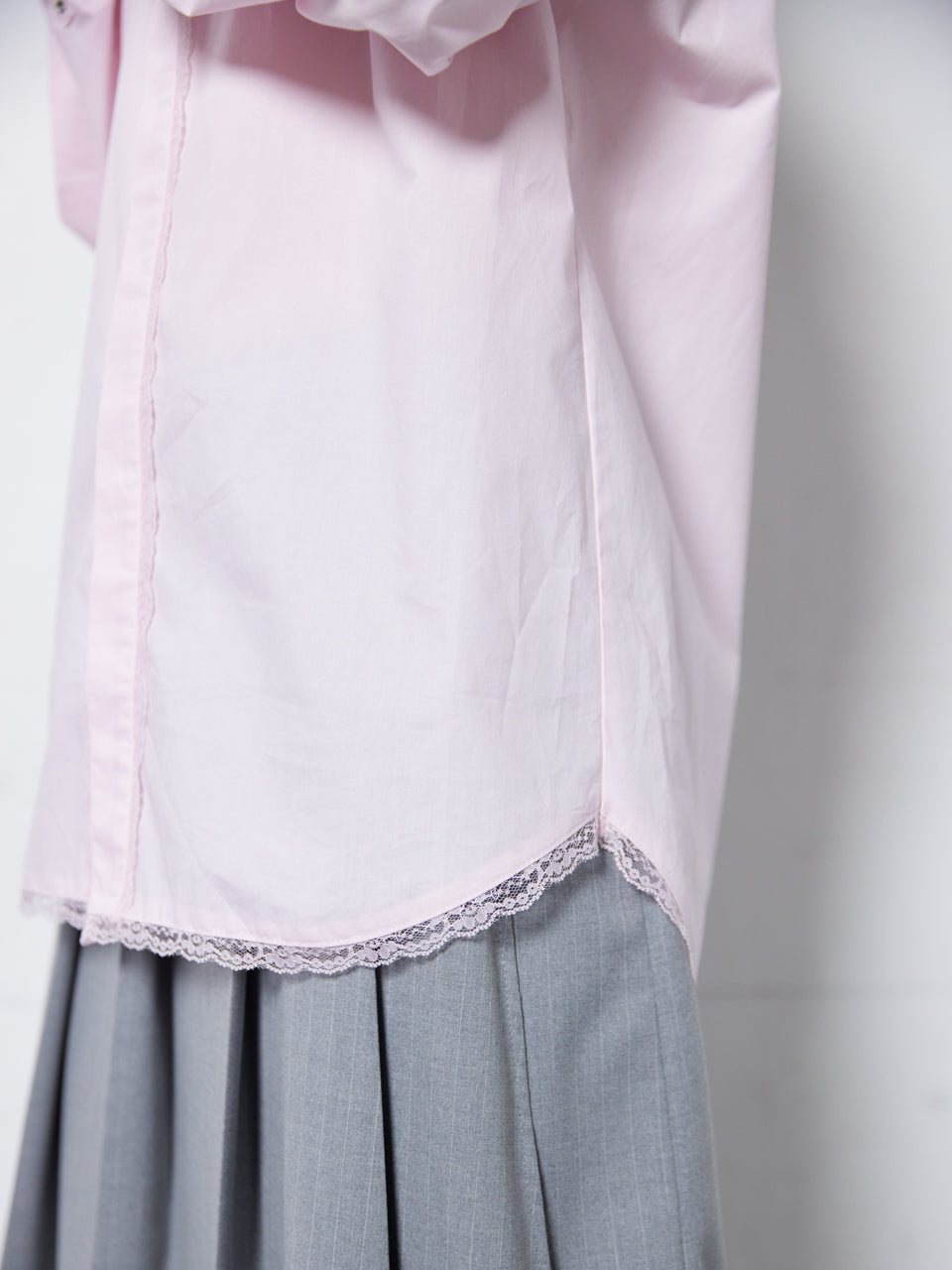 Rose Studs Shirts(Pink)