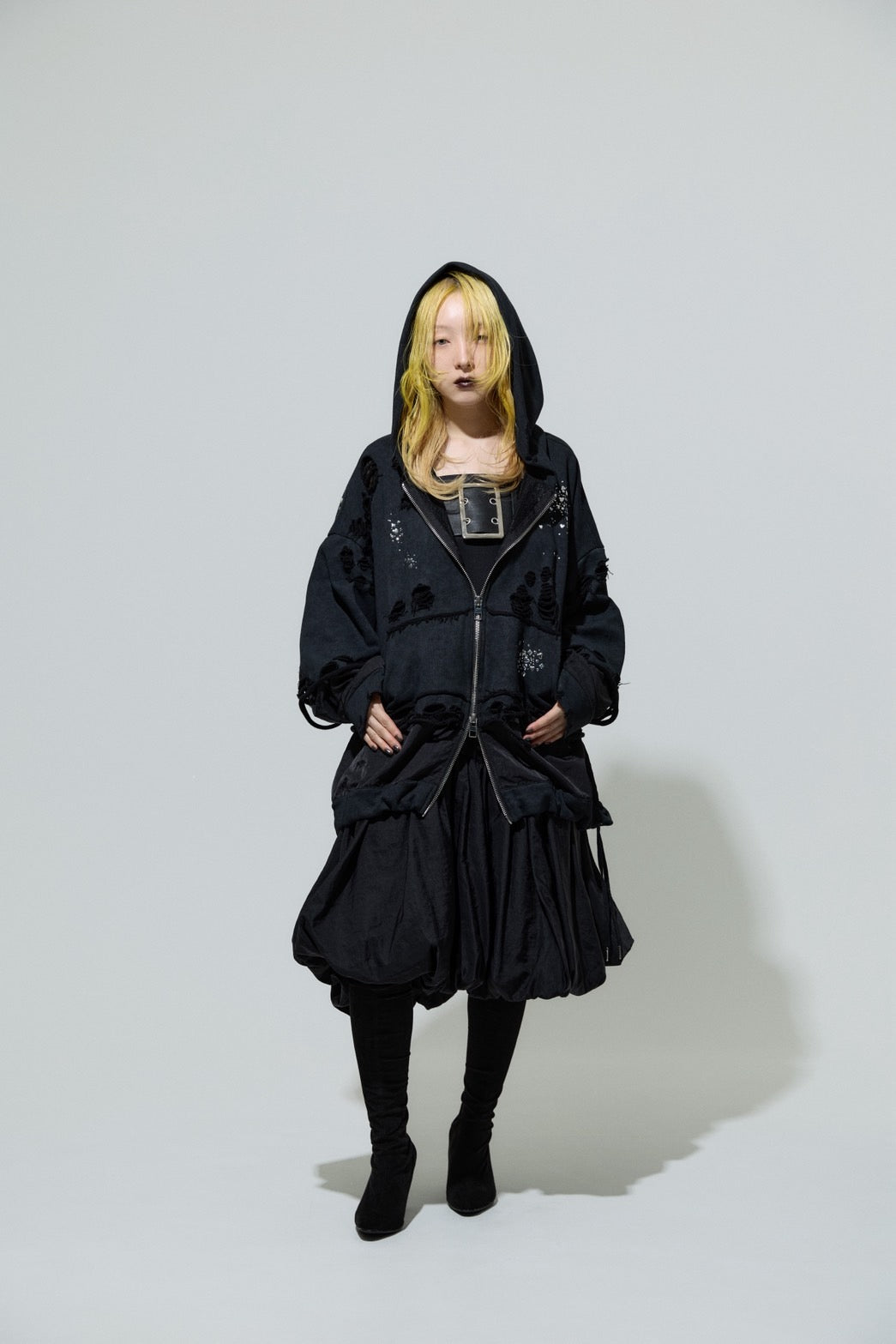 Meteor Crush Hoodie(Black)
