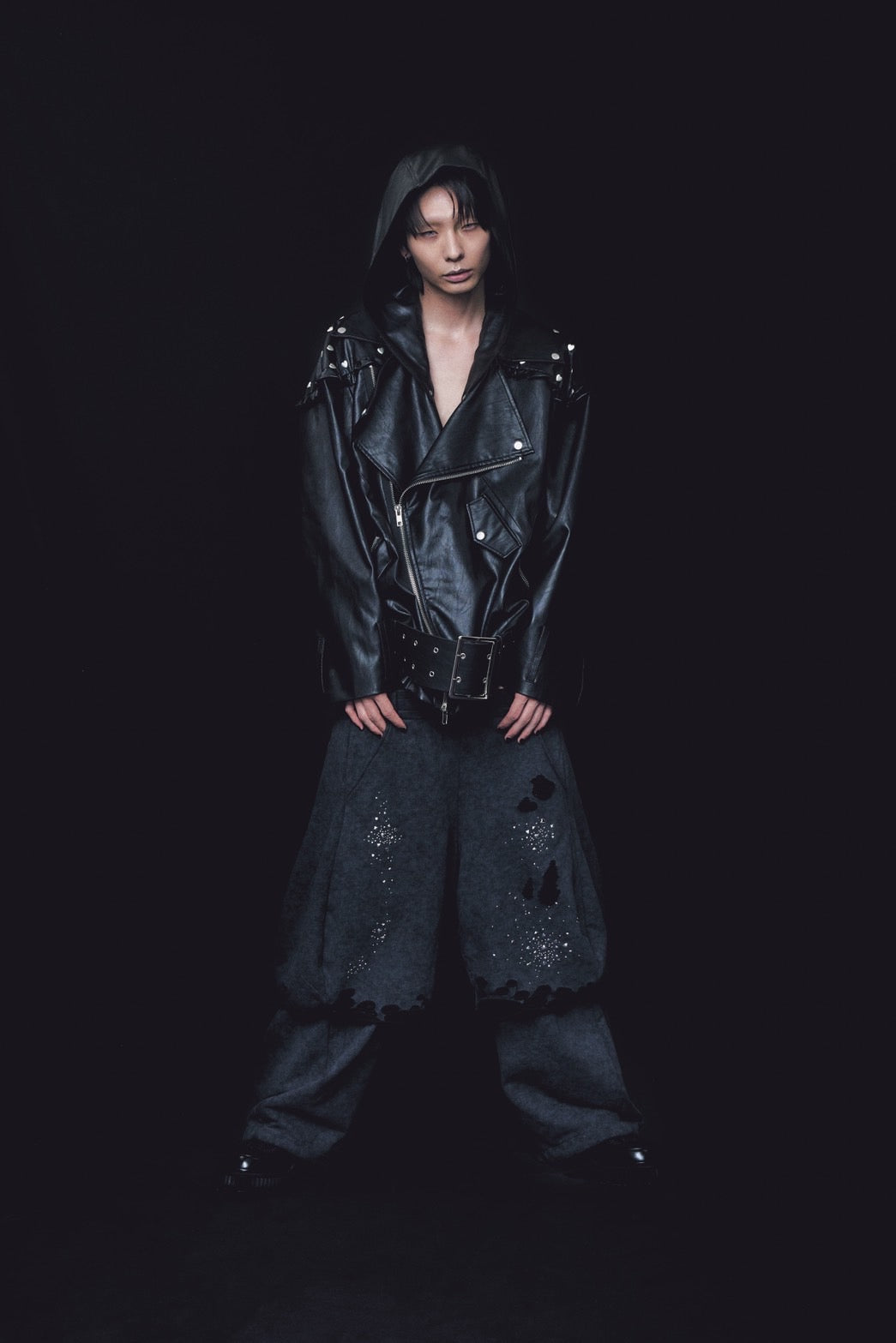 Meteor Riders Hood Jacket(Black)