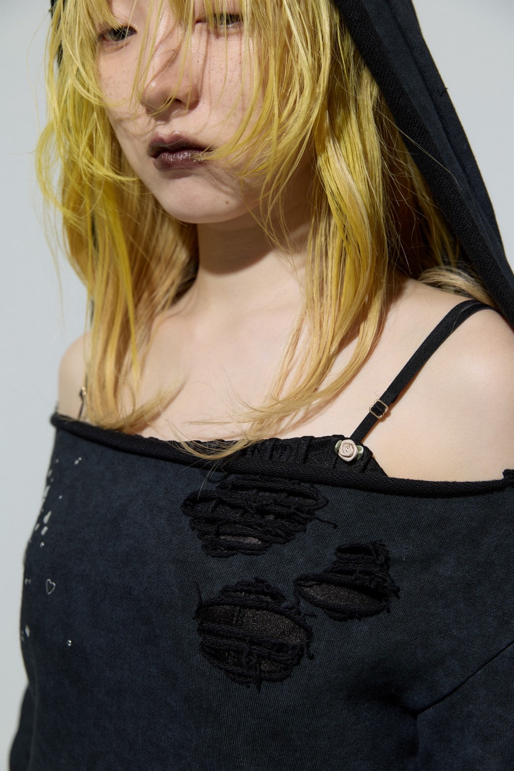 Camisole Garter(Black)
