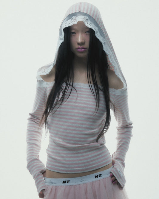 Veil Border Tops (Pink)