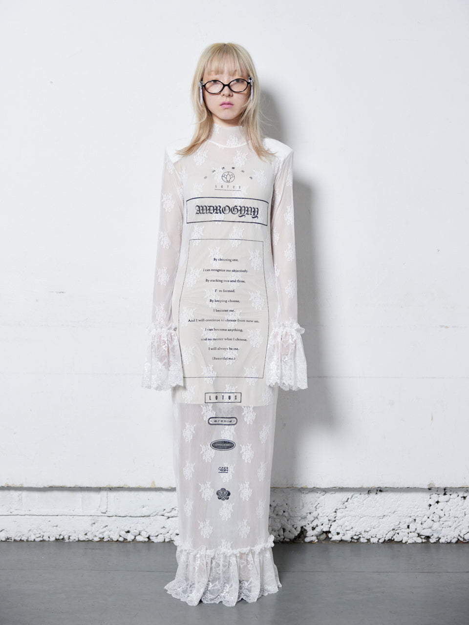 Armed 2nd Skin Dress#3(White)