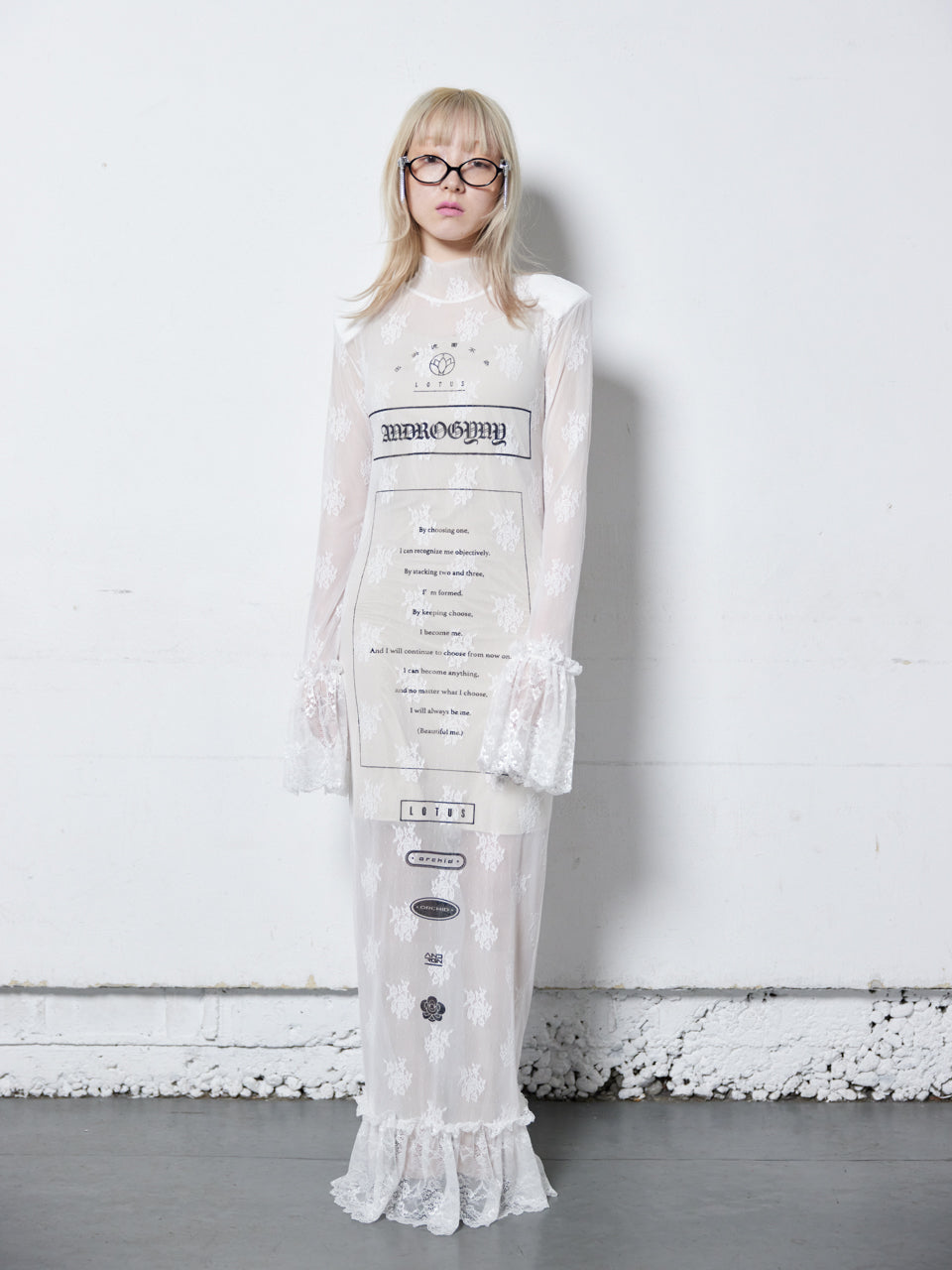 Armed 2nd Skin Dress#3(White)