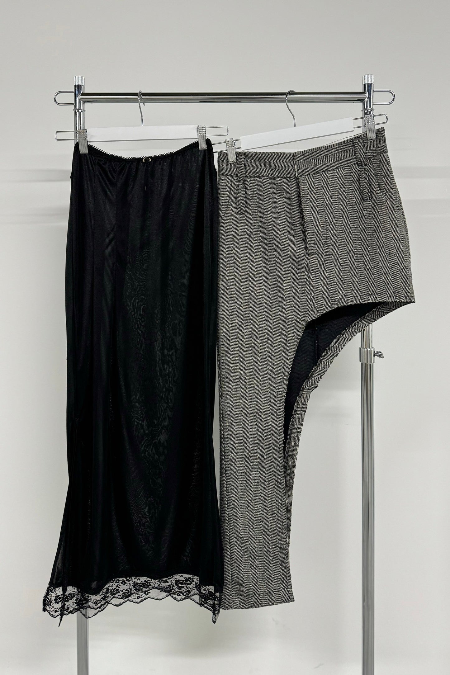 【Last2】Herringbone Lingerie Tight Skirt