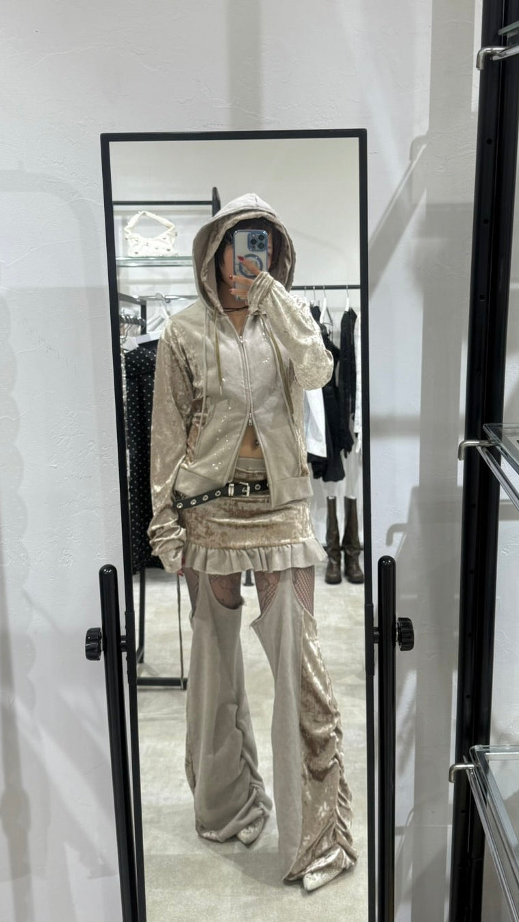 Spark Double Hoodie(Beige)