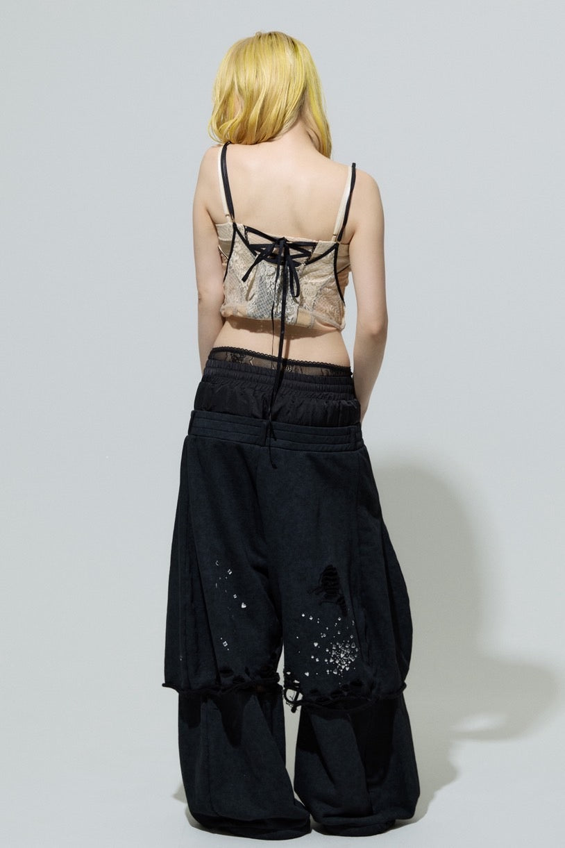Camisole Garter(Beige)