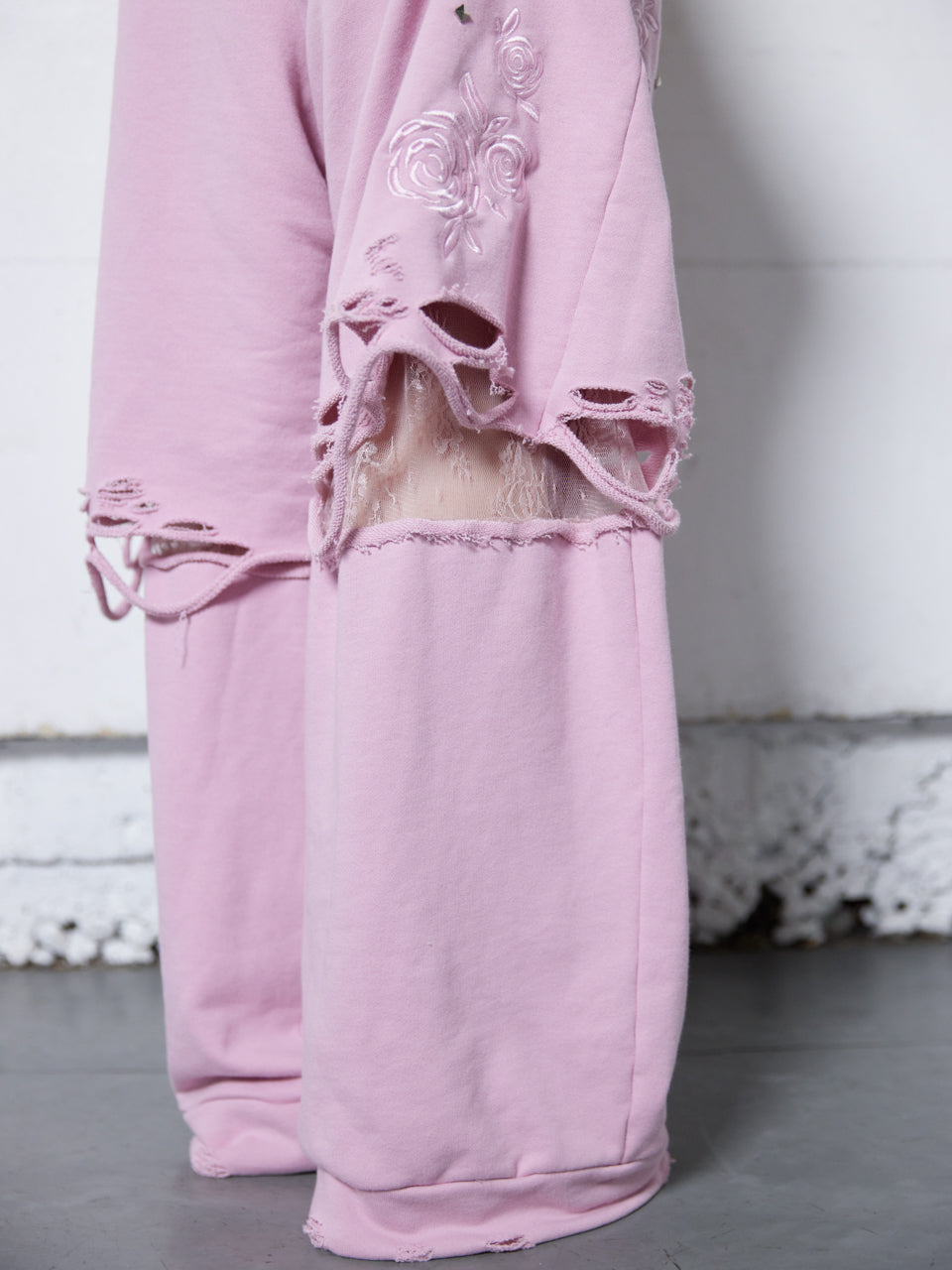 Rose Crush Sweat Pants(Pink)