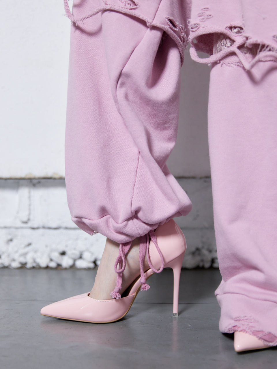 Rose Crush Sweat Pants(Pink)
