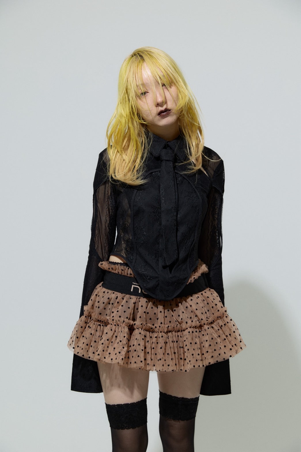 Love Dot Multi Tulle(Beige)