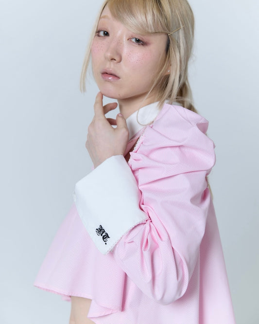 Cleric Flare Shirt (Pink)