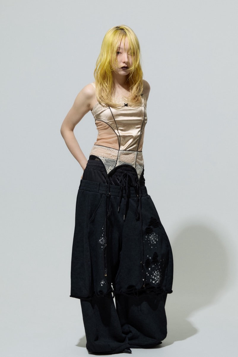 Camisole Garter(Beige)