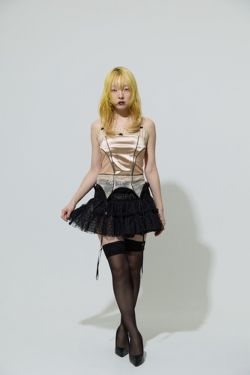 Camisole Garter(Beige)