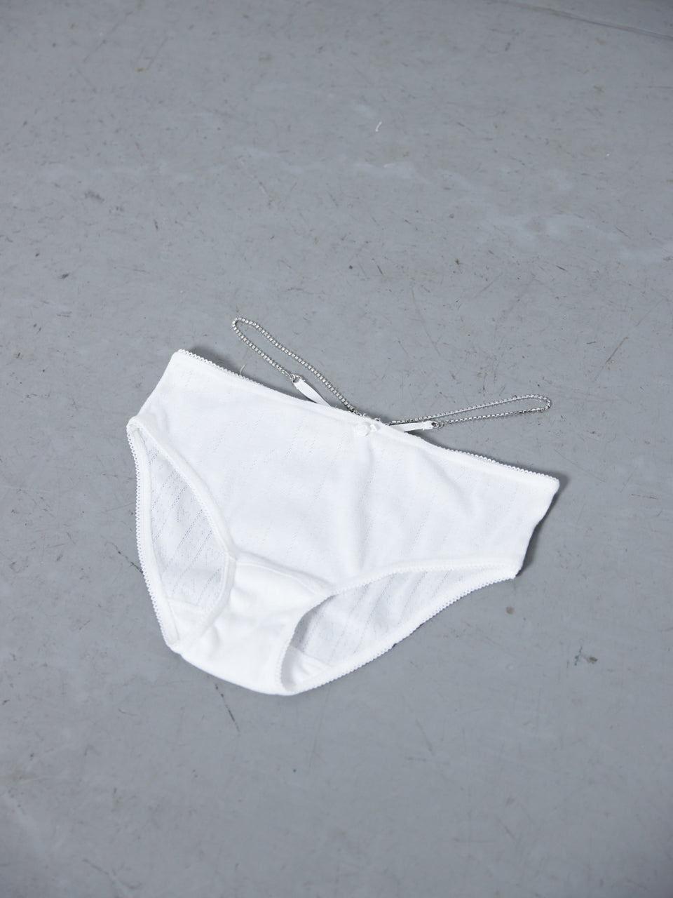 Eyeletknit Bijou Panties(White)