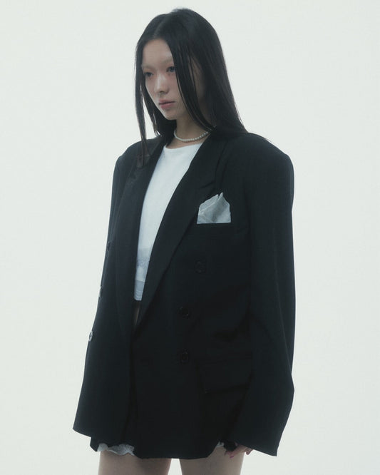 Destroyed Pocket Chief Jacket (Black)