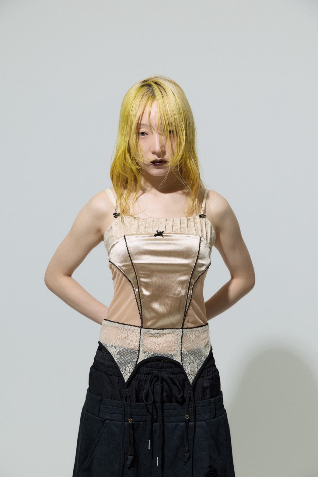 Camisole Garter(Beige)