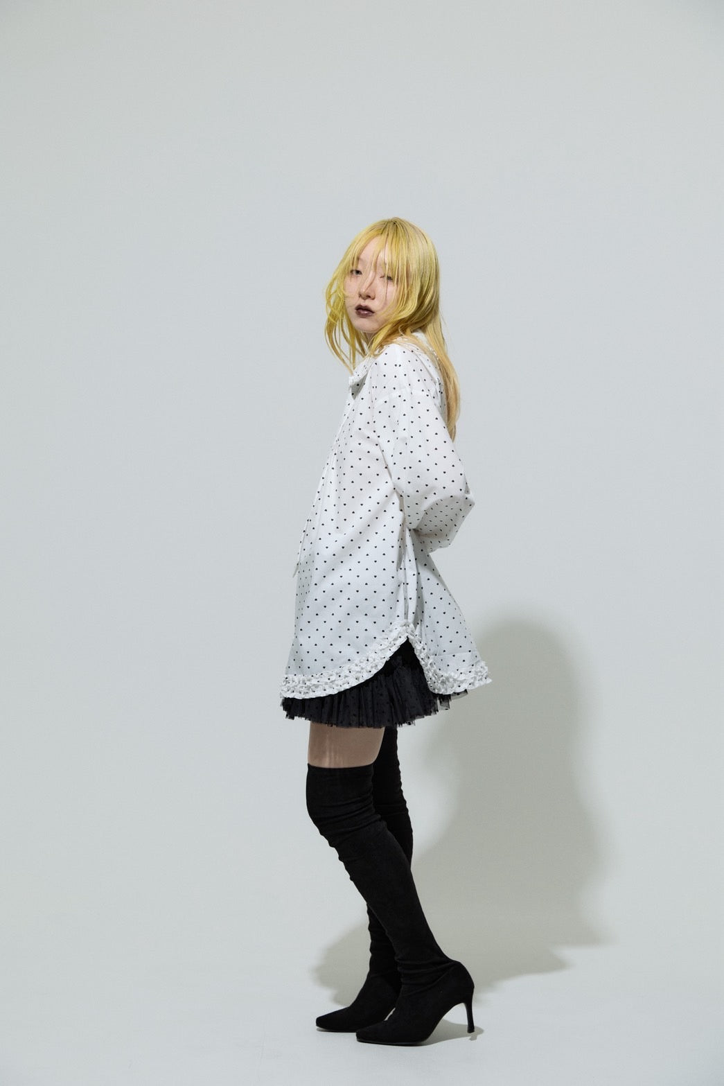 Love Dot Multi Tulle(Black)