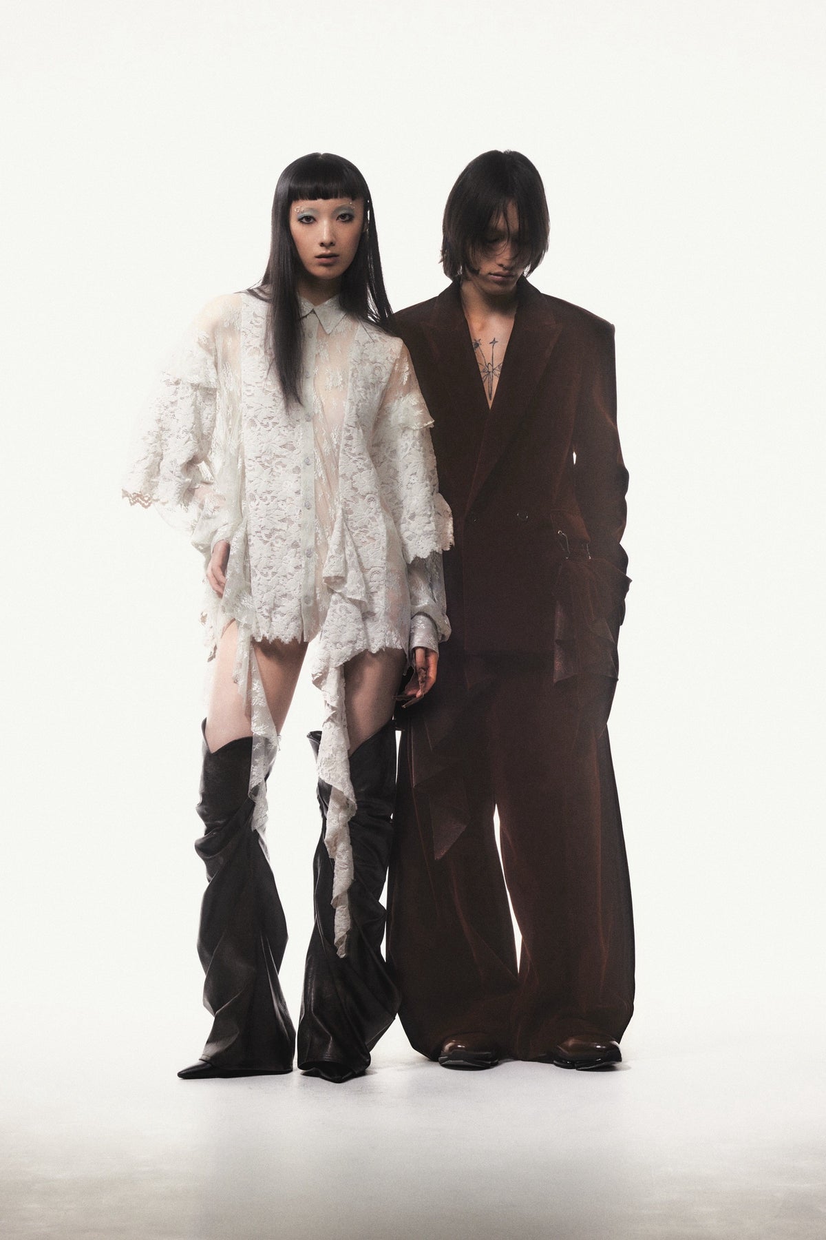 【9月下旬】Velvet Trousers(Brown) <店頭予約>