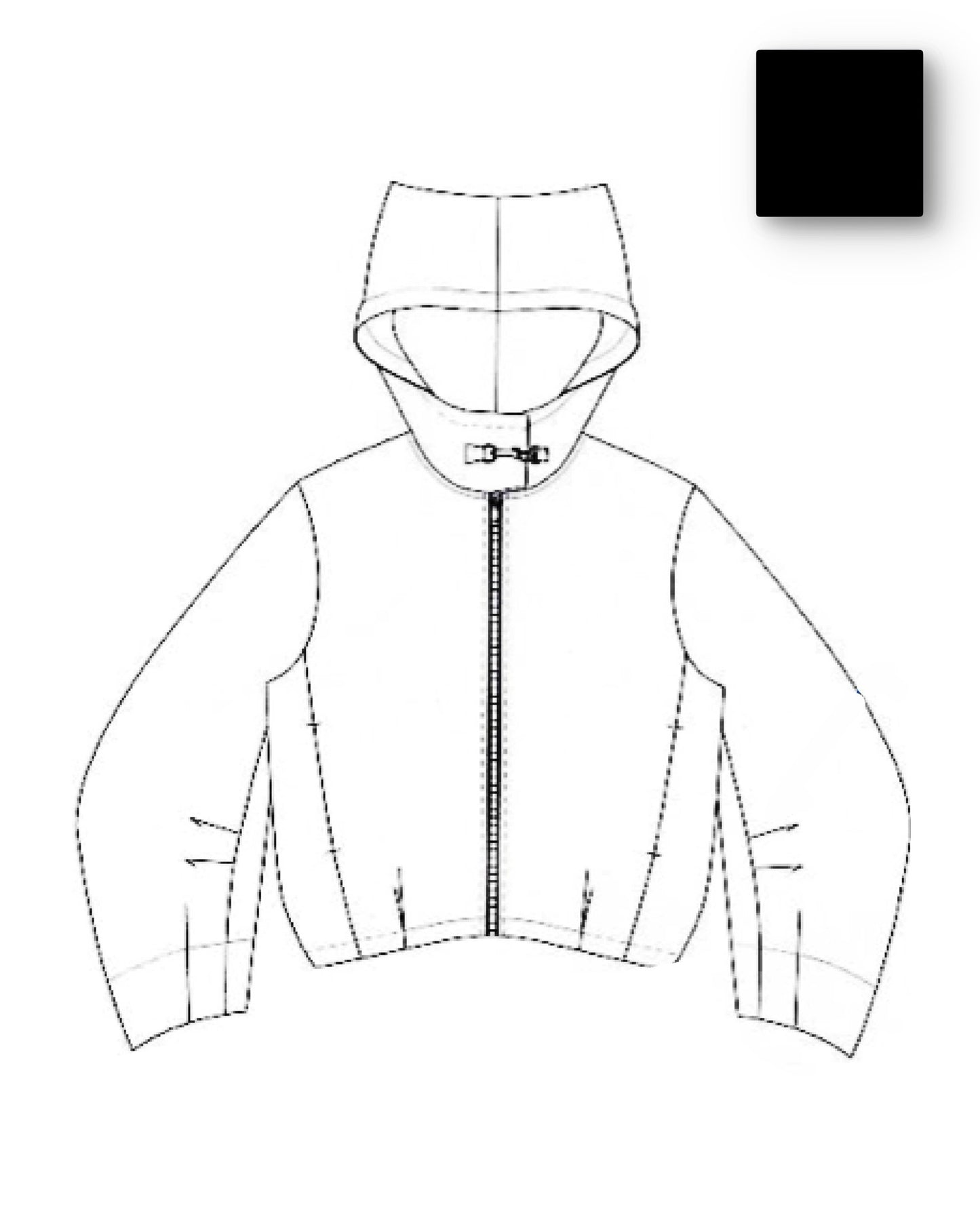 【9月中旬】Neco Blouson (Black)