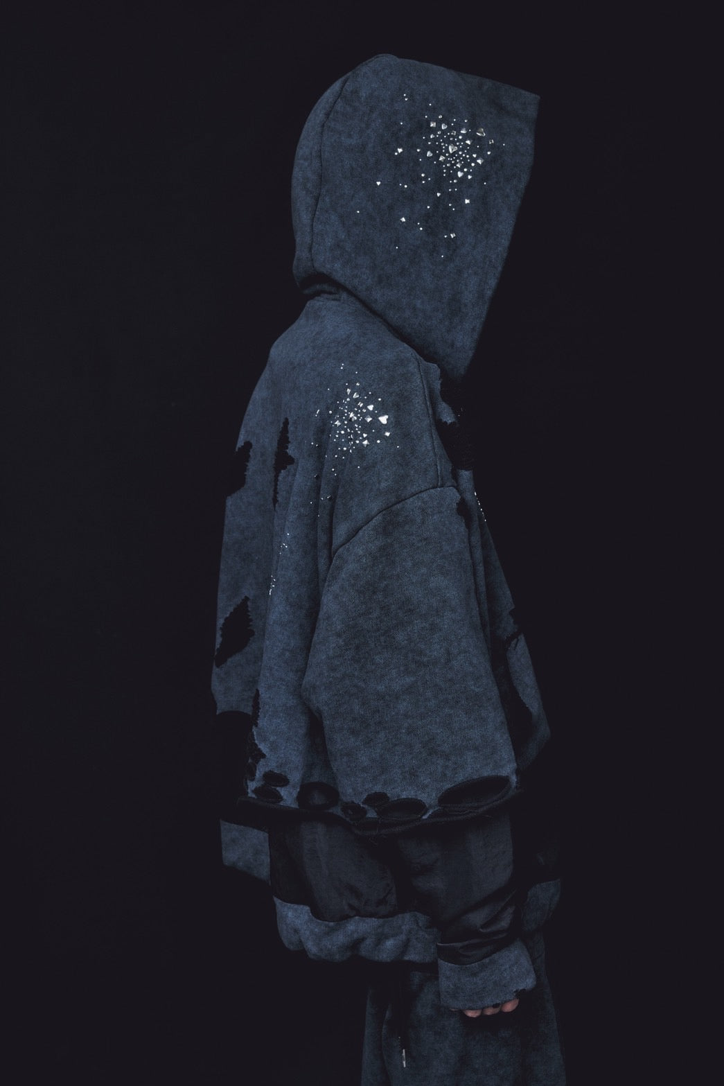 Meteor Crush Hoodie(Black)