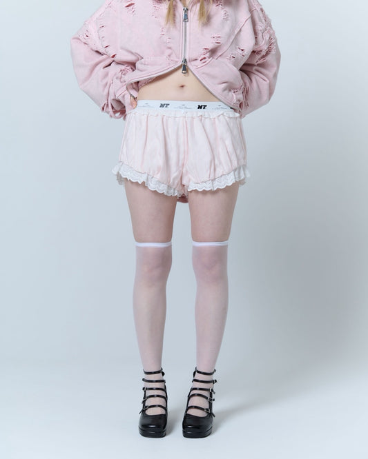 Cotton Lace Drawers (Pink)