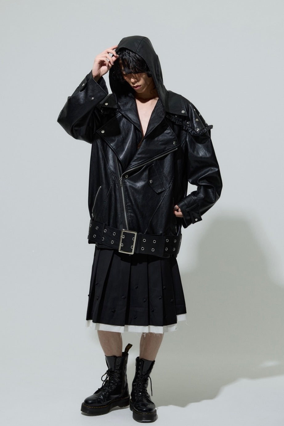 Meteor Riders Hood Jacket(Black)