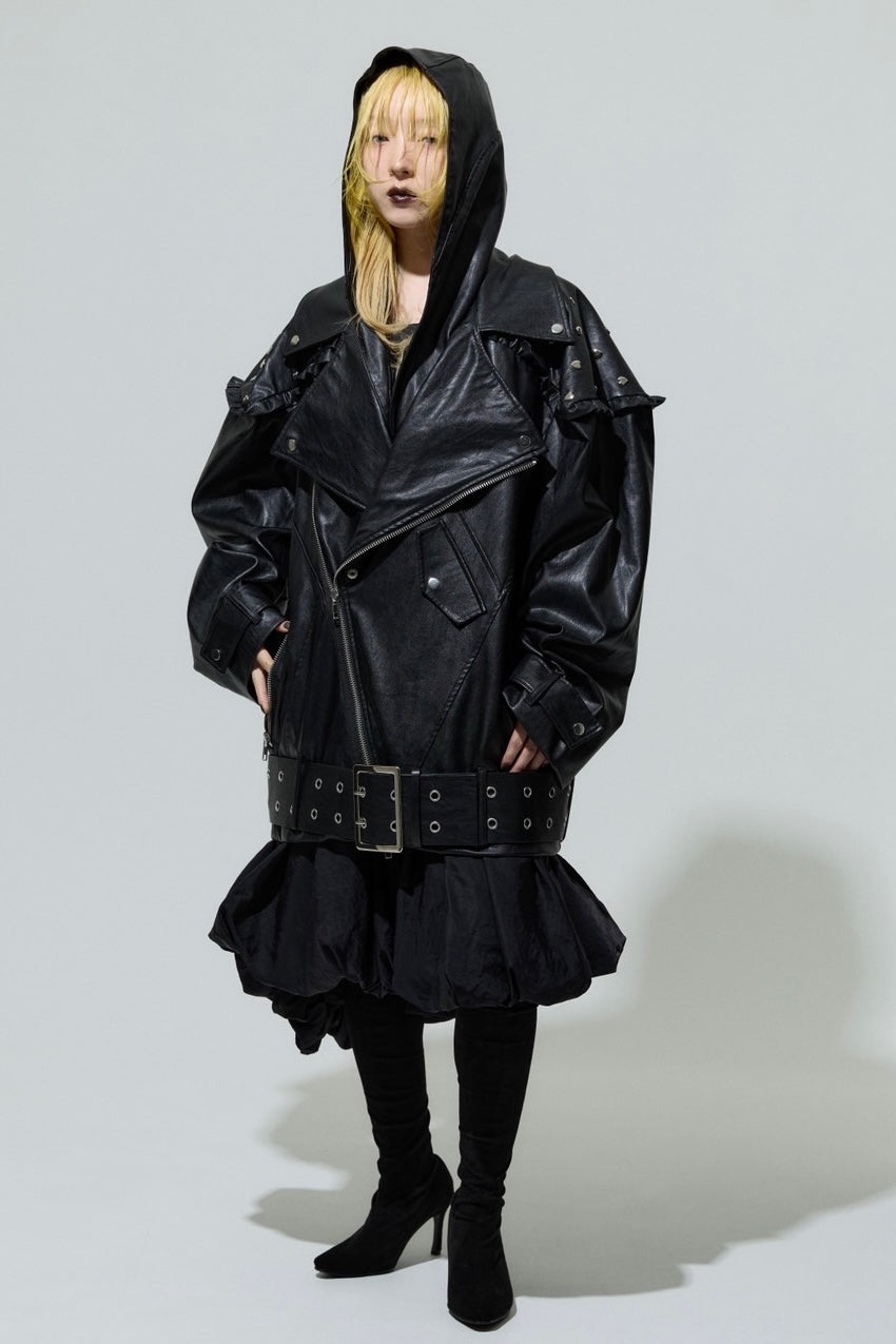 Meteor Riders Hood Jacket(Black)