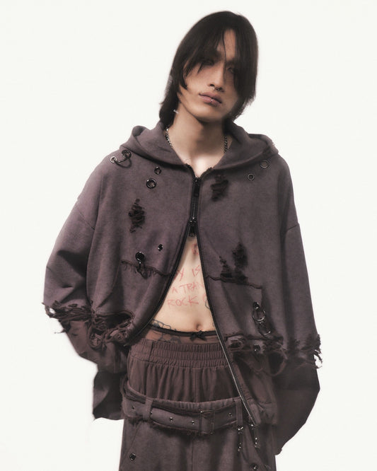 【10月初旬】Carabiner Hoodie(Brown)
