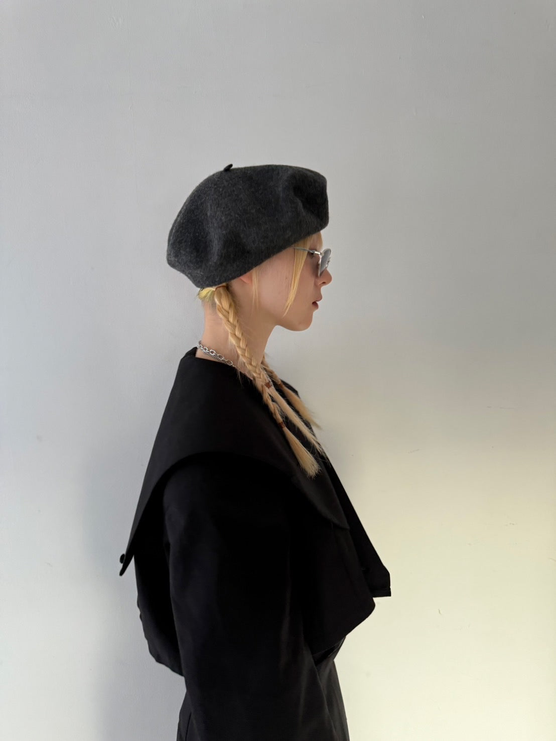 Too Big Rose Jacket(Black)