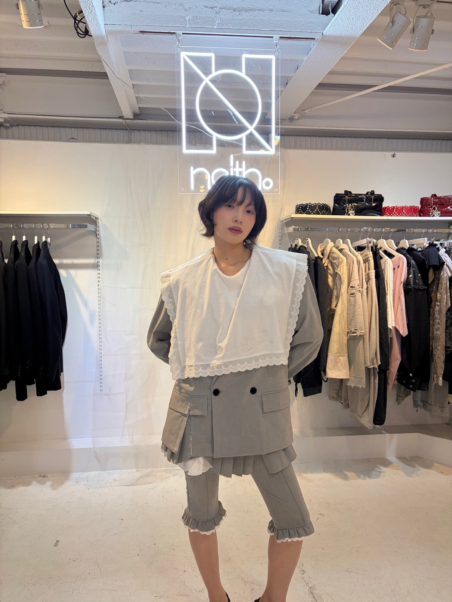 Handkerchief 2D Top (Black)