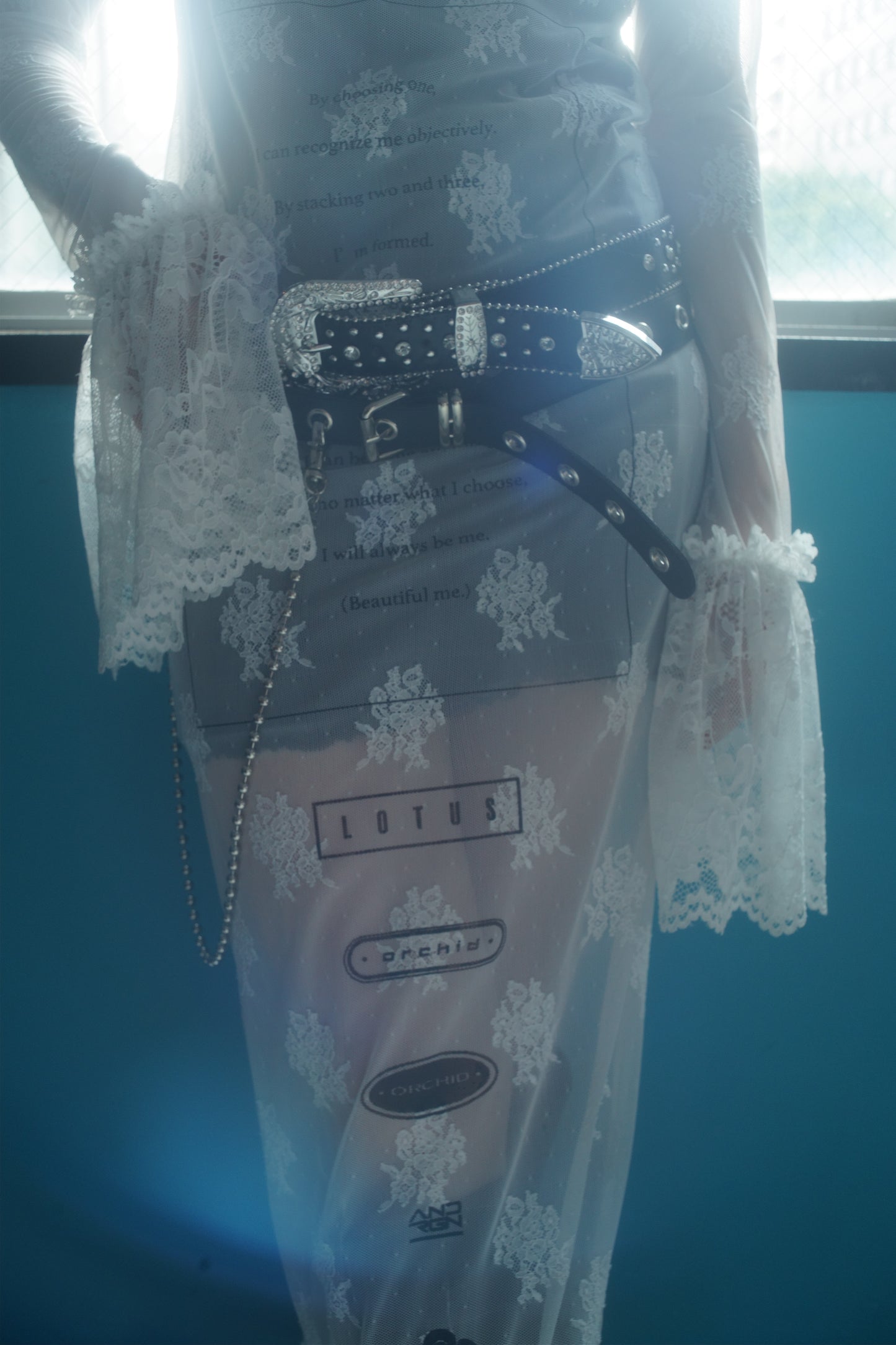 Shiny Metal Belt