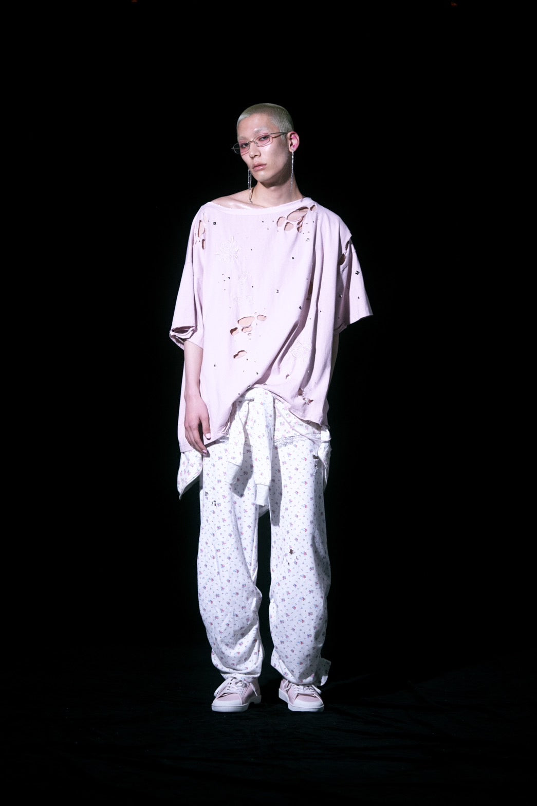 Flower Thermal Hoodie(Pink)【5月中旬発送】