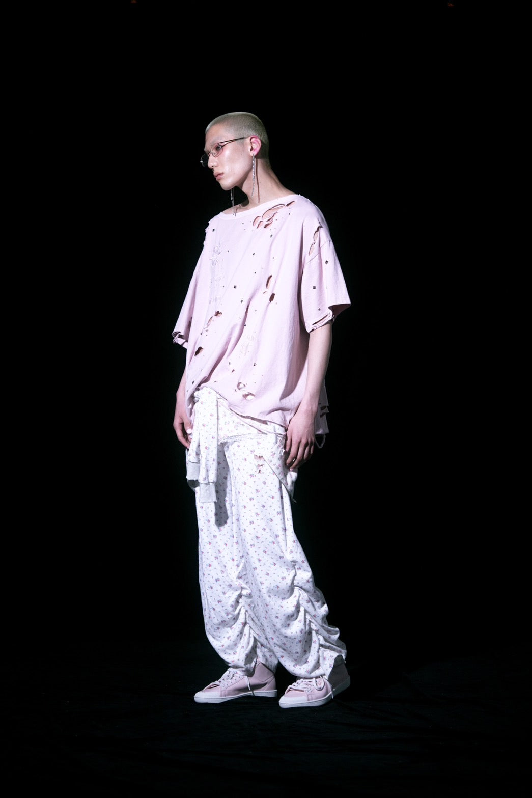 Flower Thermal Hoodie(Pink)【5月中旬発送】