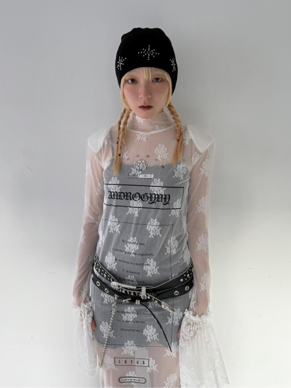 Metal Studs Beanie