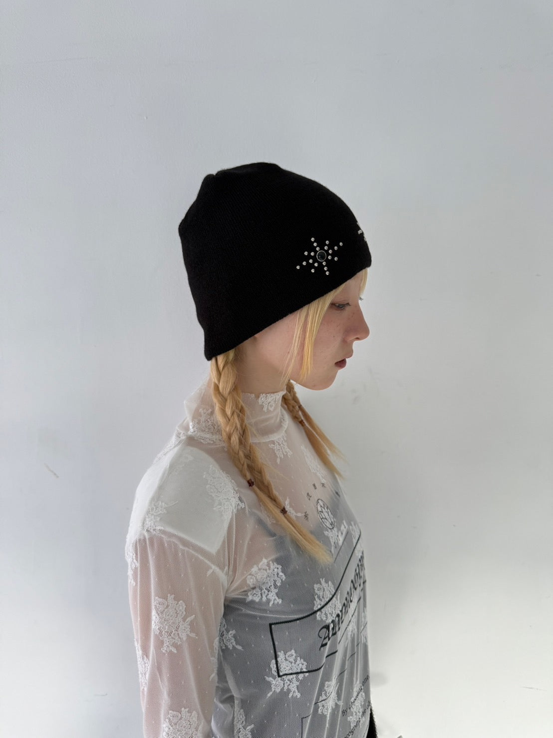 Metal Studs Beanie