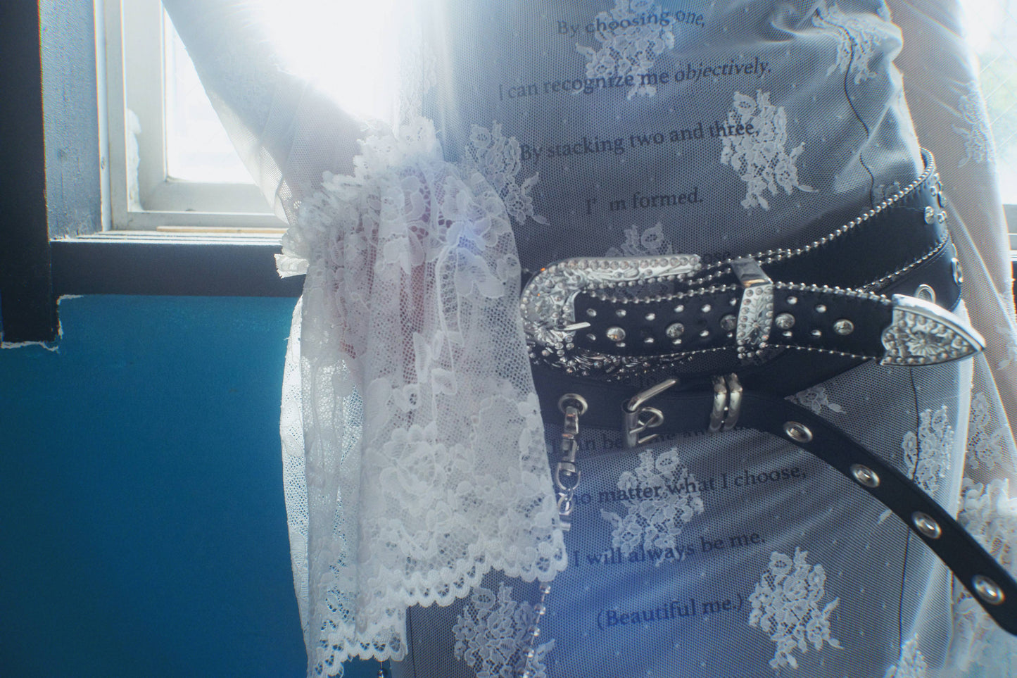 Shiny Metal Belt