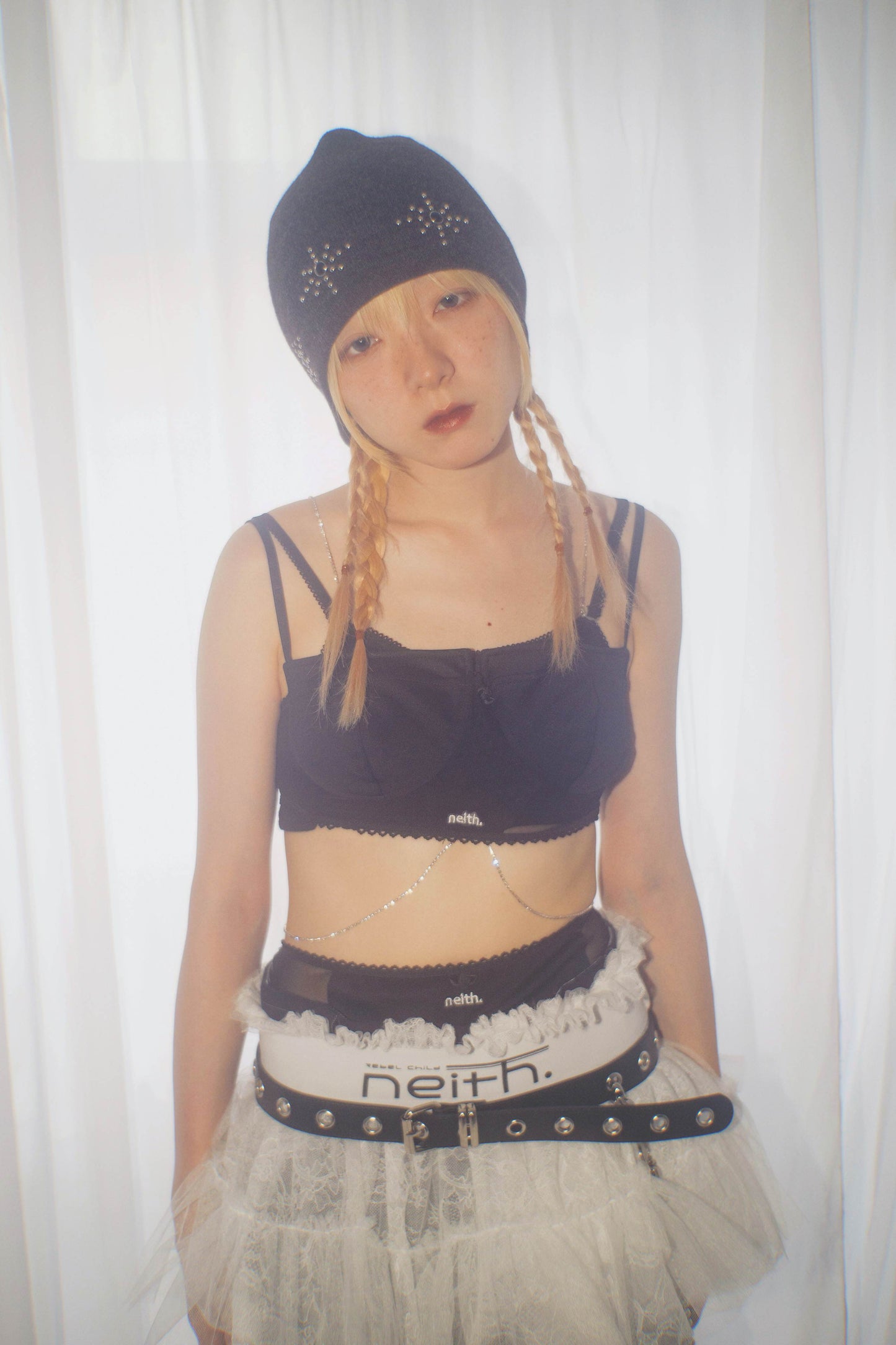 Metal Studs Beanie