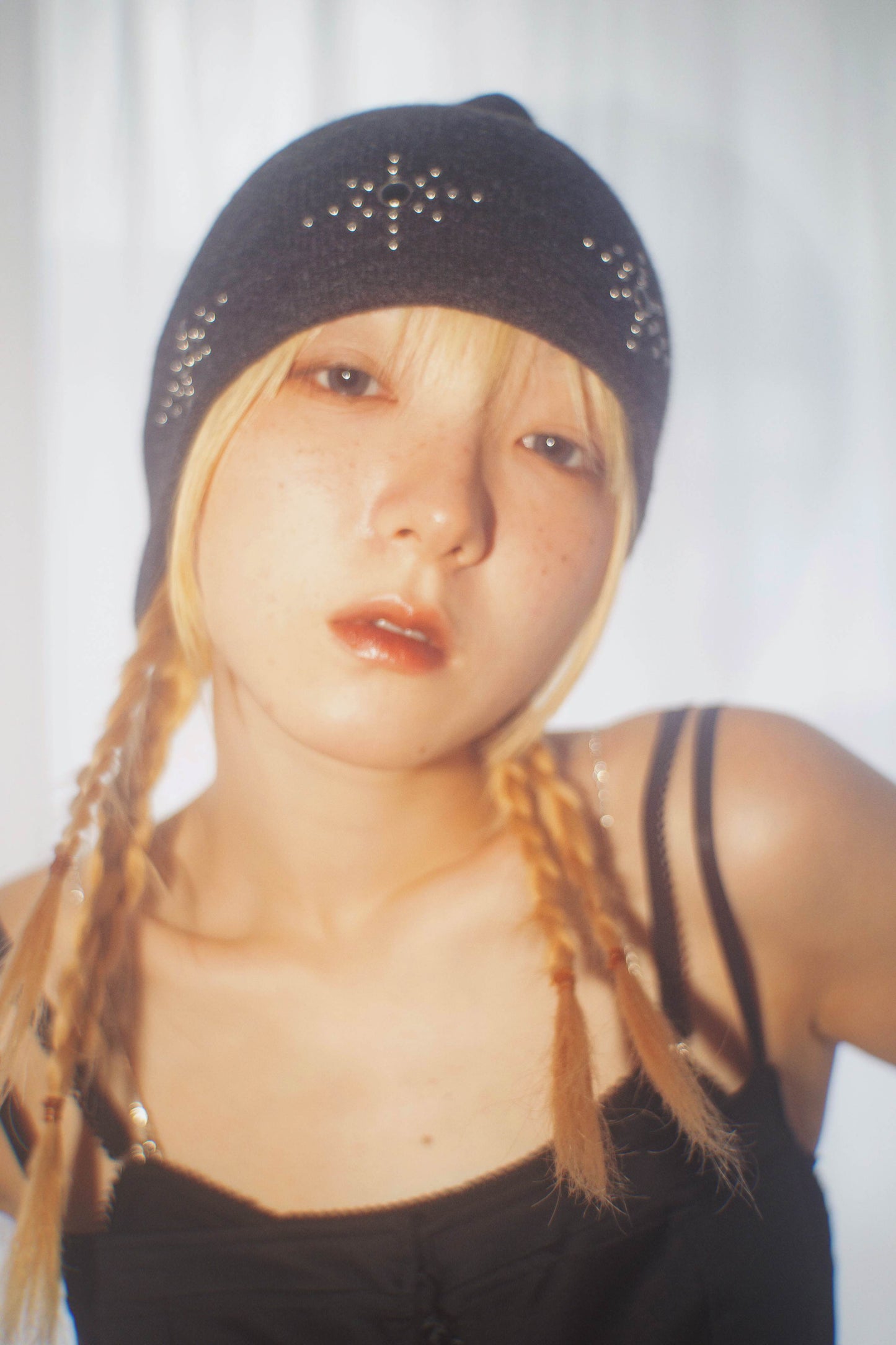 Metal Studs Beanie