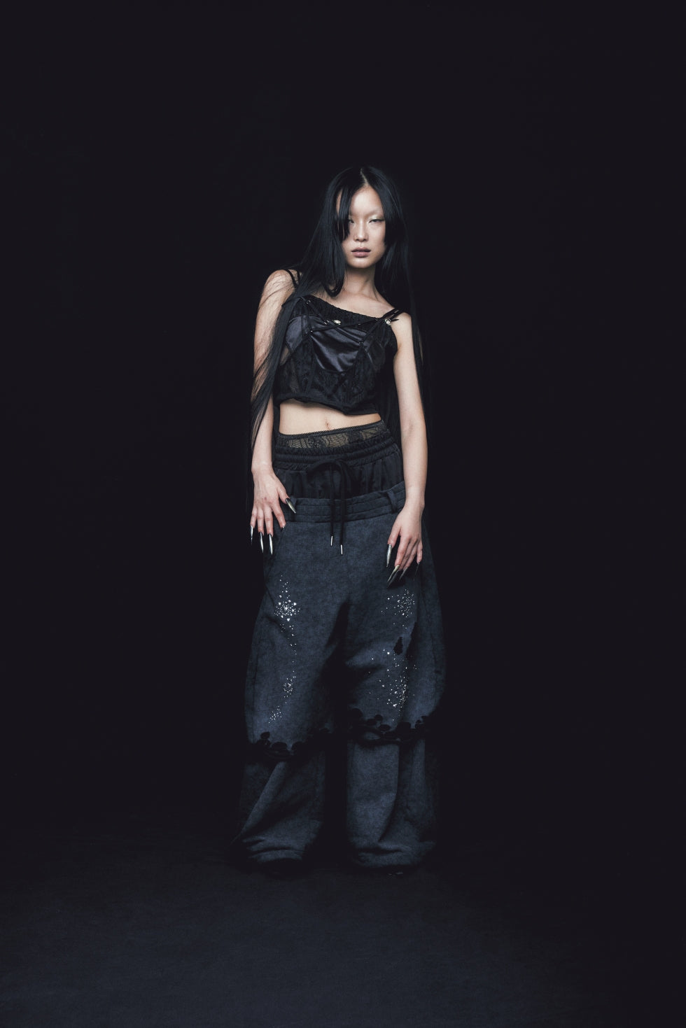 Camisole Garter(Black)