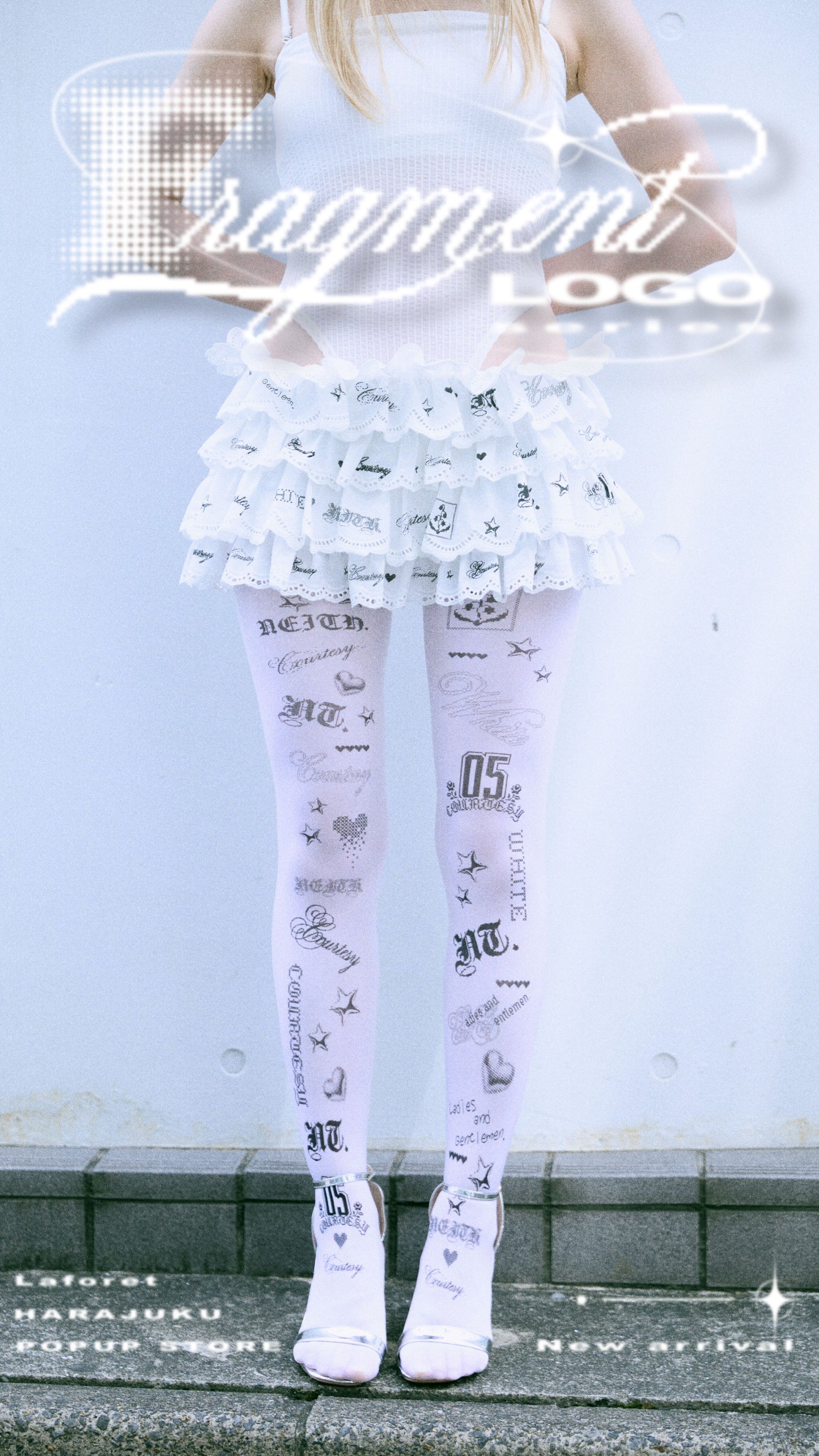 fragment logo tights