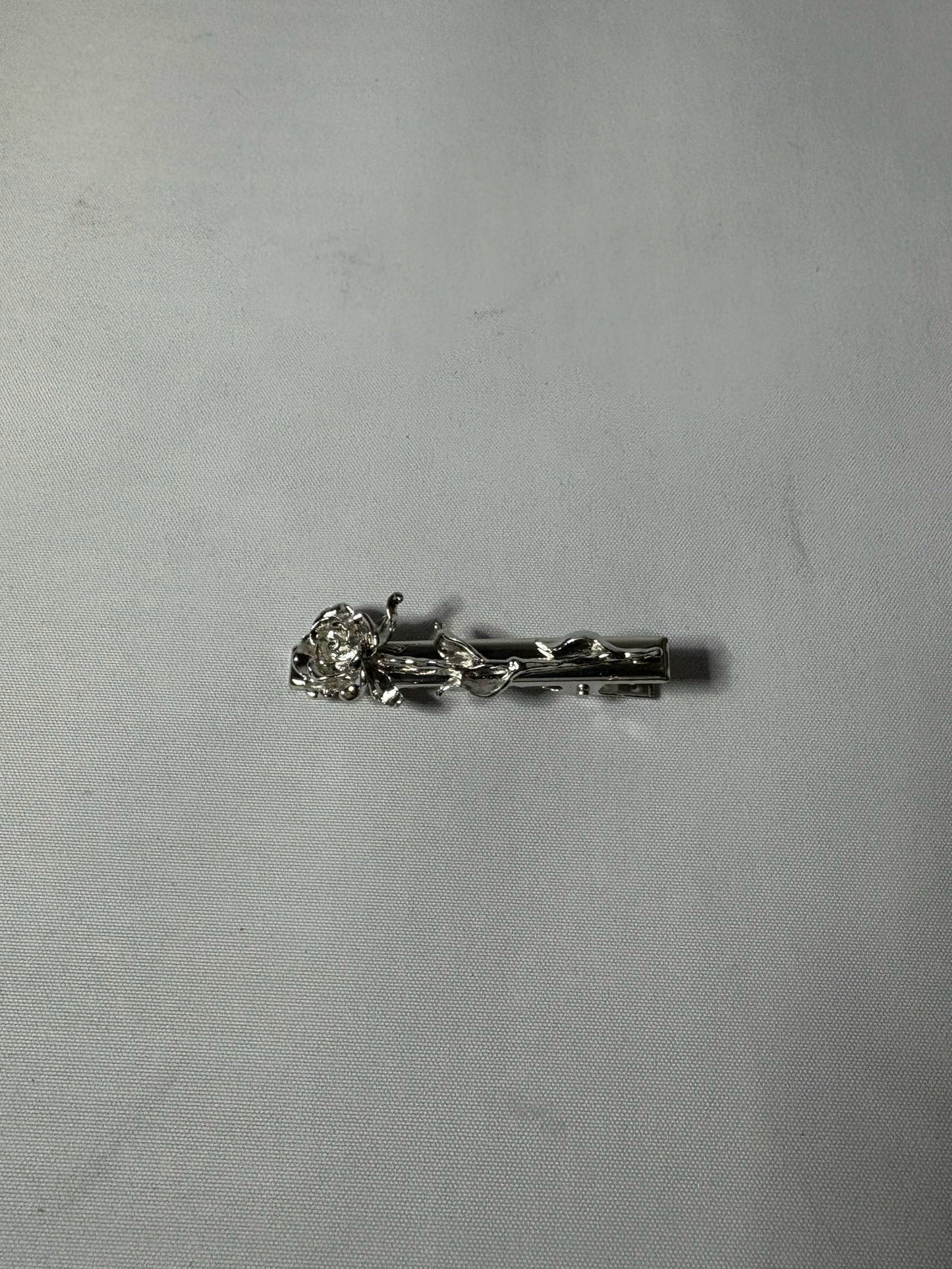 Single Rose Pin(Silver)