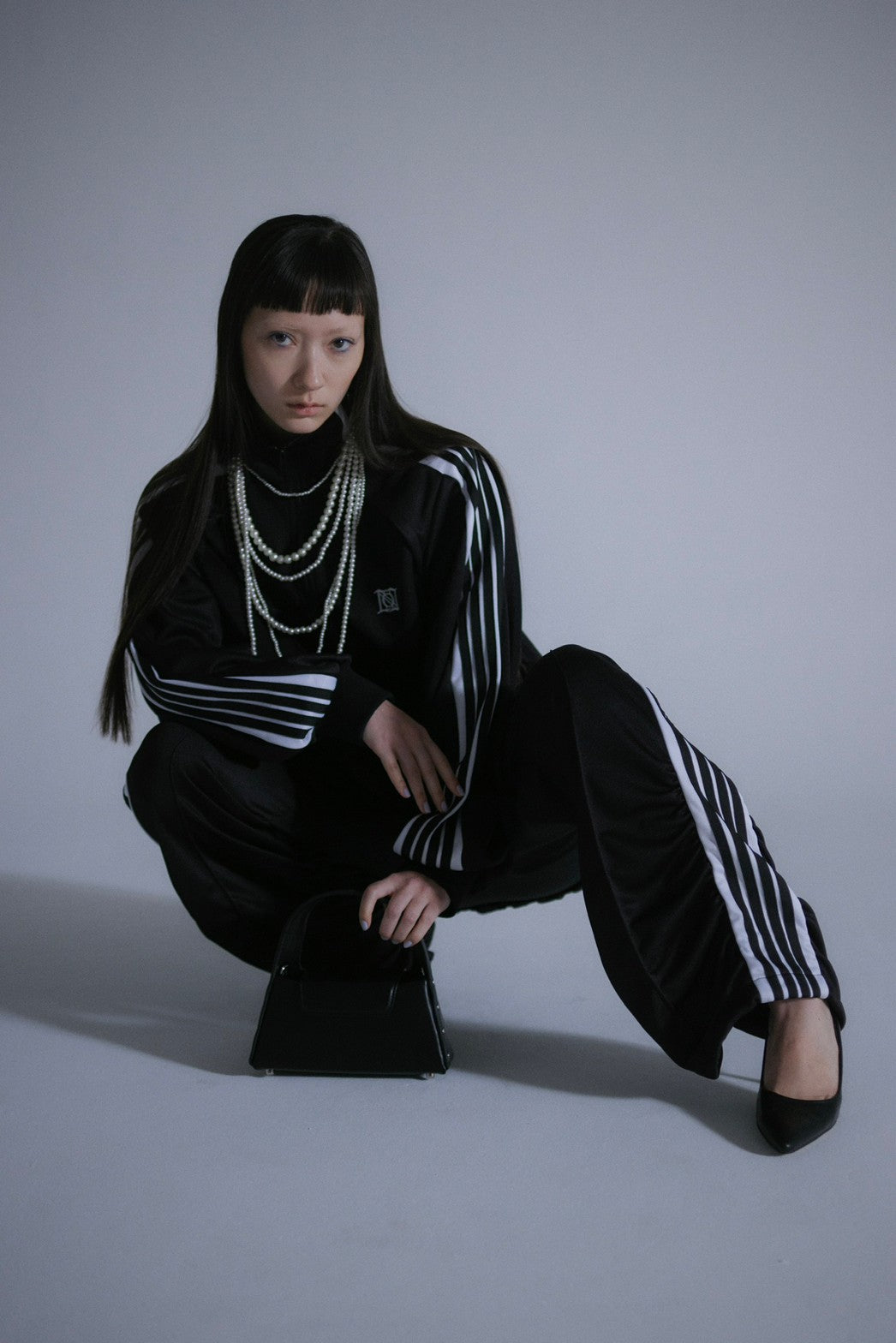 Angled Shape Truck Jacket (Black)