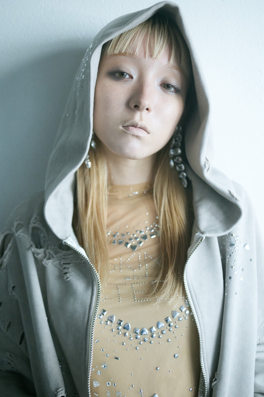 Metallic Sparkle Skin Dress(Beige)